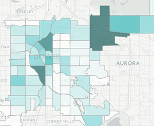 Denver crime map