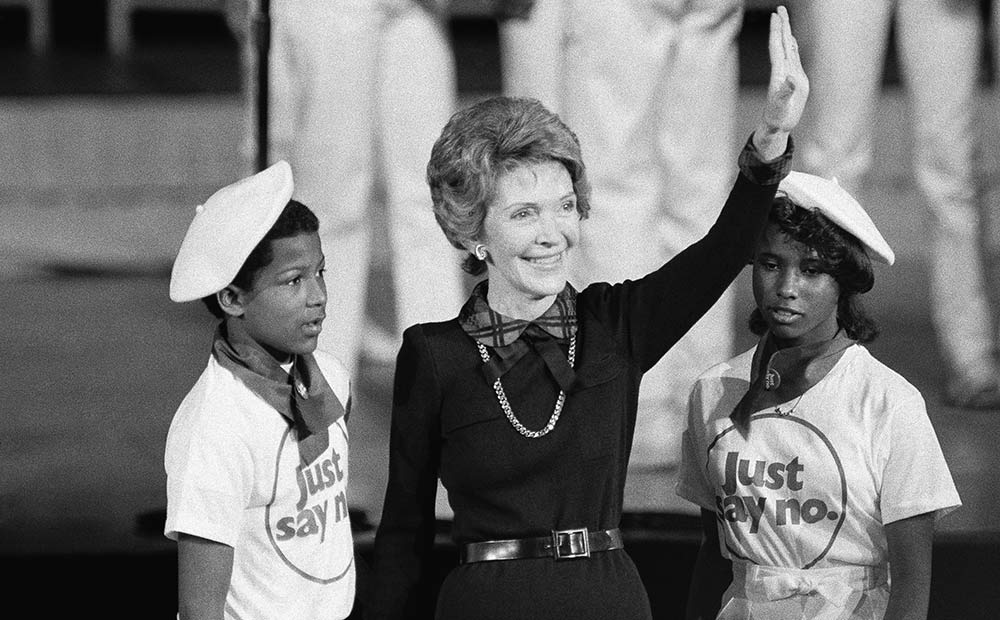 nancy reagan just say no sessions