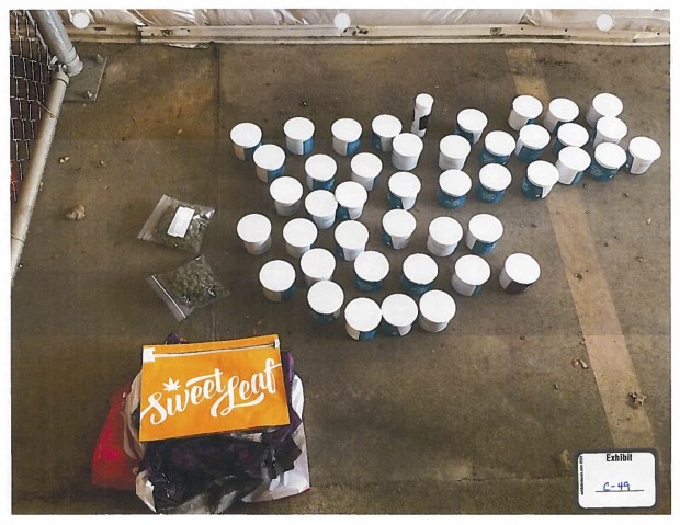 Marijuana seized on Dec. 14, 2016, ...