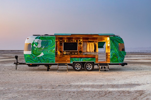 Bertha, an Airstream trailer, will be ...