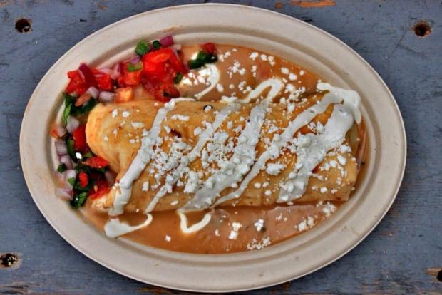 Bonfire Burritos offers a variety of hand-prepared burritos and breakfast burritos. (Provided by Bonfire Burritos)