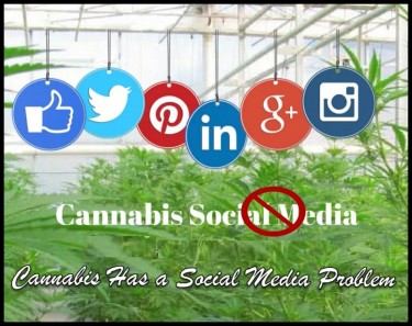 CANNABIS NOT ALLOWED ON SOCIAL MEDIA
