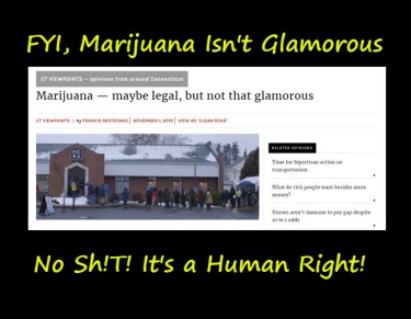 IS MARIJUANA GLAMOROUS