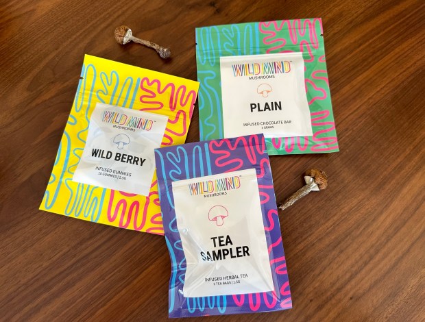 Psilocybin mushroom companies sometimes rely on social influencers to get the word out about their illicit products. Wild Mind Mushrooms, for example, has an affiliate marketing program that provides its marketers with unique codes that shoppers can use to get a discount on infused microdosing capsules, chocolates and teas. (Tiney Ricciardi, The Denver Post)