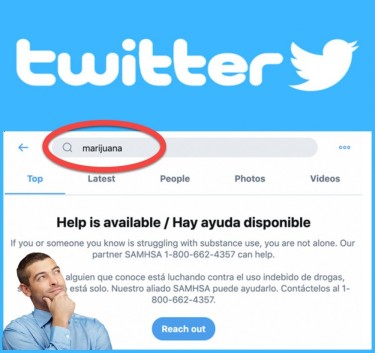 IS TWITTER X ANTI-MARIJUANA