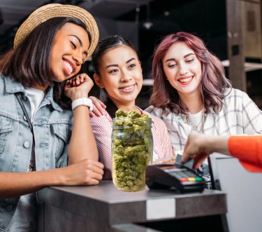 WOMEN 19 TO 30 BUYING CANNABIS AT RECORD RATE