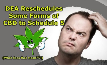 DEA MOVES CBD TO SCHEDULE 5