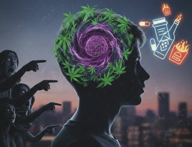 cannabis and psychosis paradox