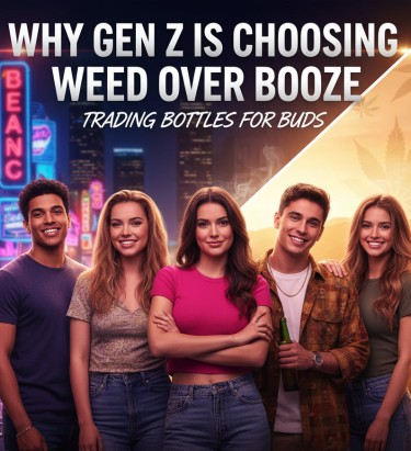 GEN Z BUYS WEED OVER ALCOHOL
