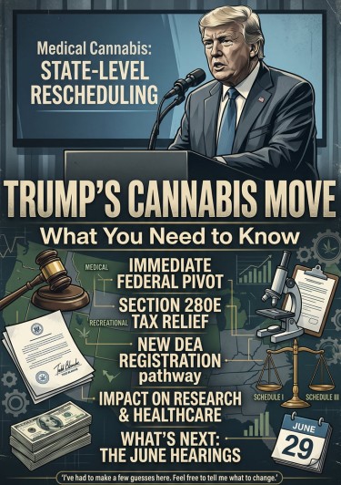 TRUMP CANNABIS SCHEDULE 3