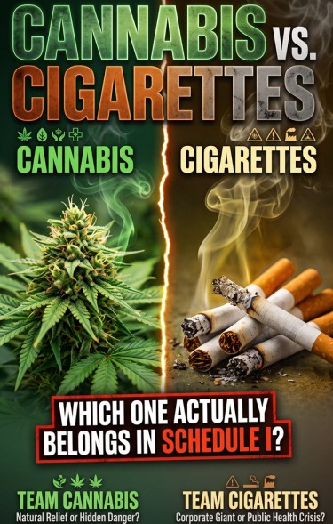 cannabis or cigarettes