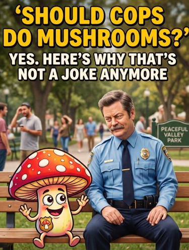 should cops do mushrooms